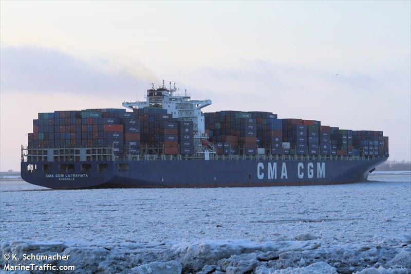 CMA CGM LA TRAVIATA FOTO