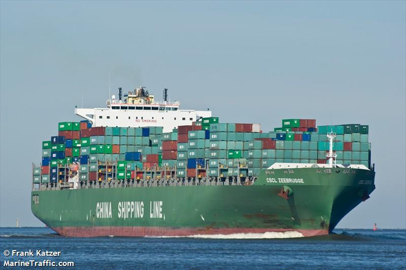 CSCL ZEEBRUGGE FOTO