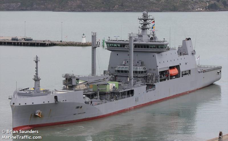 NEW ZEALAND WARSHIP FOTO