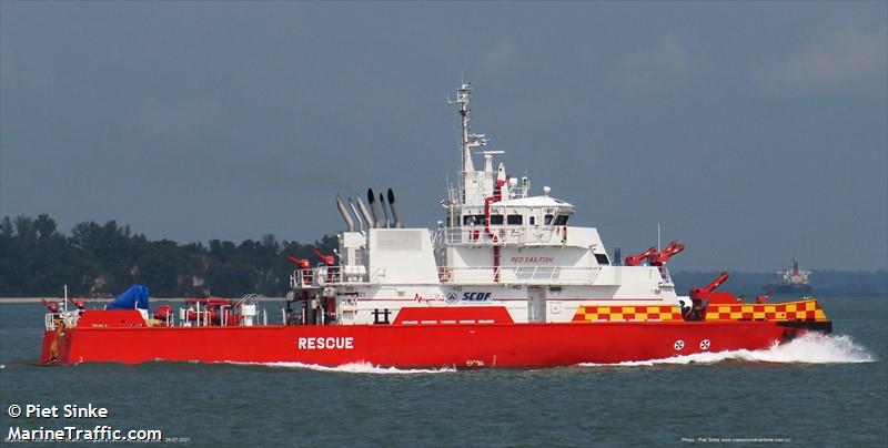 SCDF RED SAILFISH FOTO