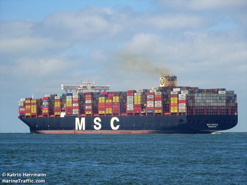 MSC ERICA FOTO